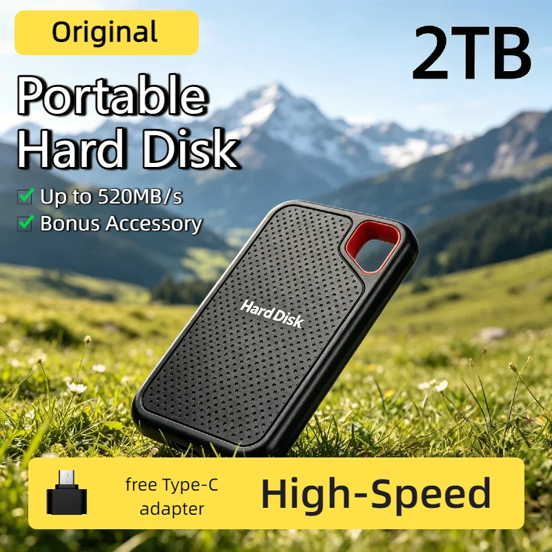 

Plug Play E61 2TB External SSD Ultra Lightweight Pocket Sized Driver Free for Mac Windows Linux Laptop Pinnacle Hot Swappable