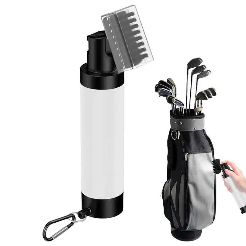 

Golf Cleaning Spray Brush Push-Up Golf Cleaning Tools Kit Golf Brush And Groove Cleaning Brush For Men Women Adults Golf