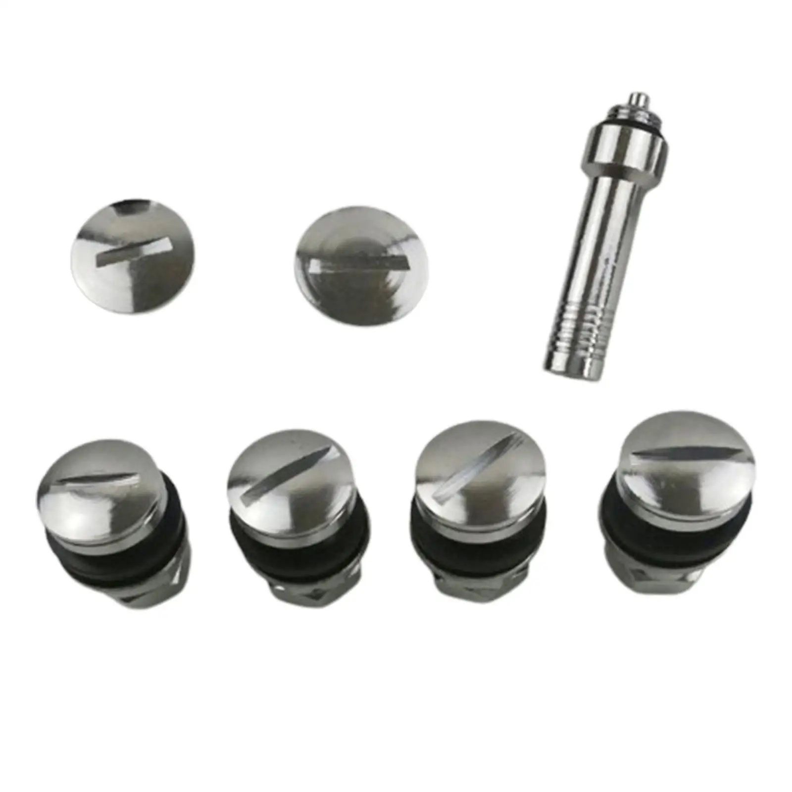 Copper Wheel Invisible Valve Stem Caps Durable Car Tire Valve Air Plug Replacement Dust Cover for Car Truck and Motorcycle