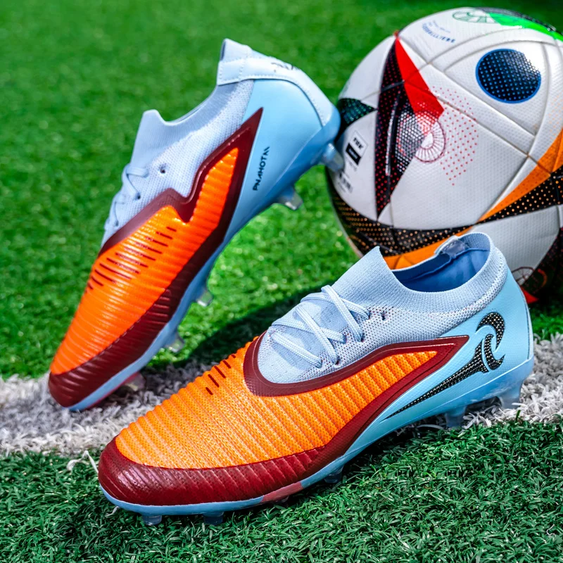 

Оригинальные футбольные бутсы, бутсы для мужчин и женщин, удобные футбольные бутсы, устойчивые уличные футбольные бутсы унисекс TF/FG, сверхлегкие