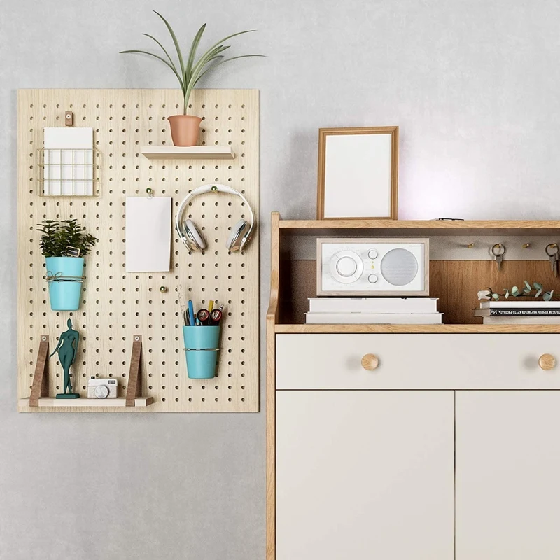 Ganchos Pegboard com Copos Pegboard, Cotes Estilo Anel, Porta-copos, Acessórios, 7 Conjuntos