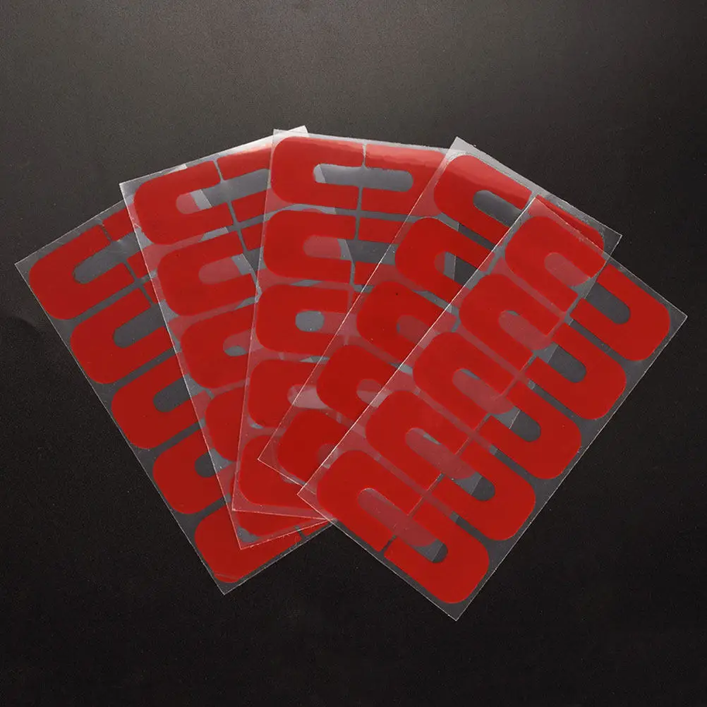 50Pcs Nail Polish Protector Stickers Nail Guards Spill Proof Easy Apply Manicure Tool Home Peel Off Tape for Nails