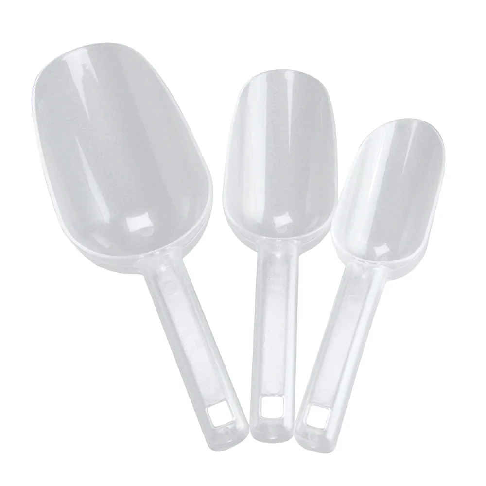 High Performance Thickened PC Ice Scoop Kitchen Food Shovel Durable Tool Suitable For Flour Sugar Grain Baking Uses