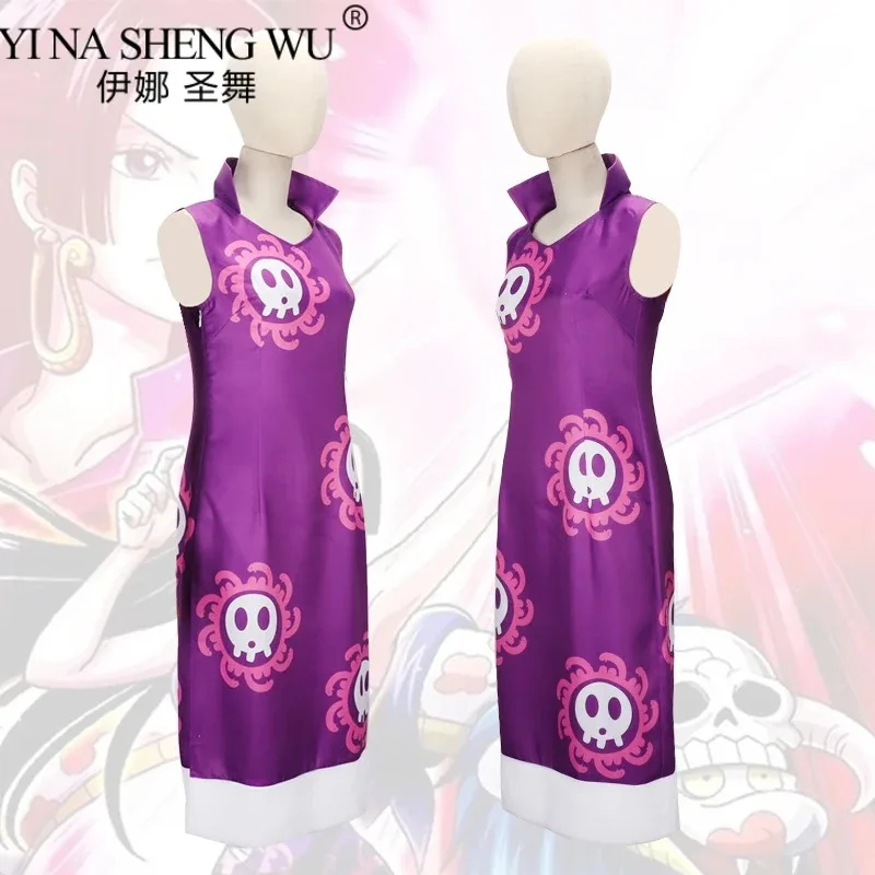 A Bear House Anime Halloween Boa Hancock Cosplay disfraz conjunto joyería para mujer chica vestido Pp1p2t 2025 nuevo