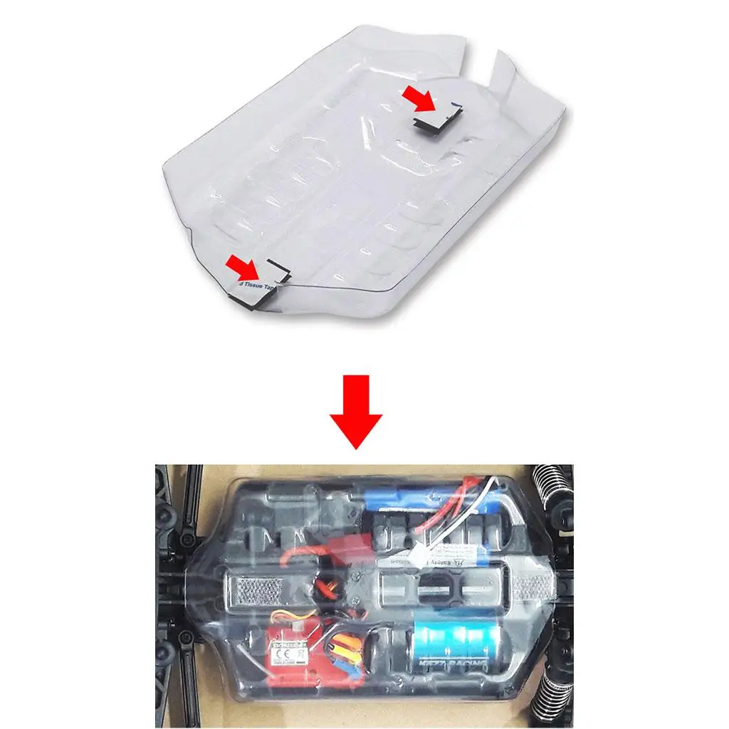 

RC Car Dirt Dust Resist PVC Guard Body Upgrade Accessory Waterproof Cover for SG1601 SG1602 HBX16889A Remote Truck