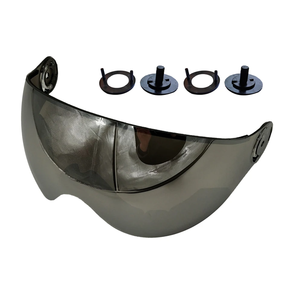 LOCLE MOON MS95 MS99 スキーヘルメットバイザースペアレンズ UV 保護