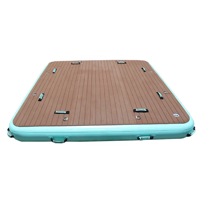 

Drop Stitch Pad Floating Swim Platform Air Raft Yacht Jet Ski Dock Inflatable Platform