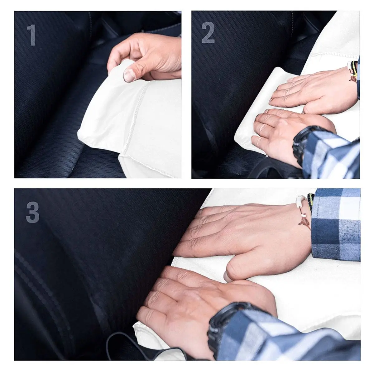 أغطية مقاعد السيارة من بيل بيوتي آند ذا بيست، قطعتين من أغطية مقاعد السيارات، غطاء بوليستر لطيف على شكل شاحنة صغيرة