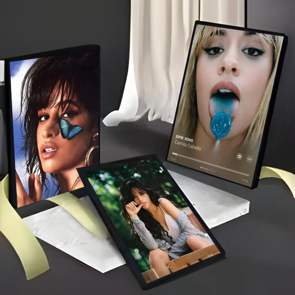 Hot Pop Singer Star C-Camila C-Cabello Poster American Film Mural Home Childrens Room Wall Decor Print