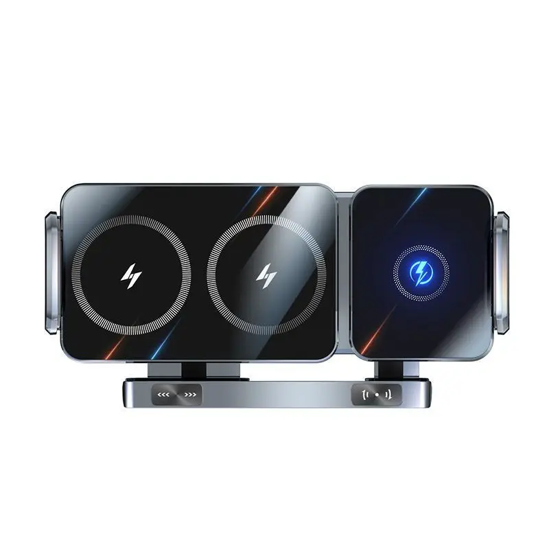 

Складной автомобильный кронштейн для мобильного телефона, умное телескопическое вращение, подходит для электрических беспроводных транспортных средств