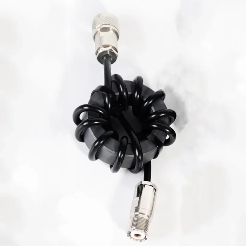 EM-43 HF Choke Balun 1.8-30MHz for Shortwave Radio – 1:1 Current Balun – Common Mode Noise Suppressor (1000W PEP)
