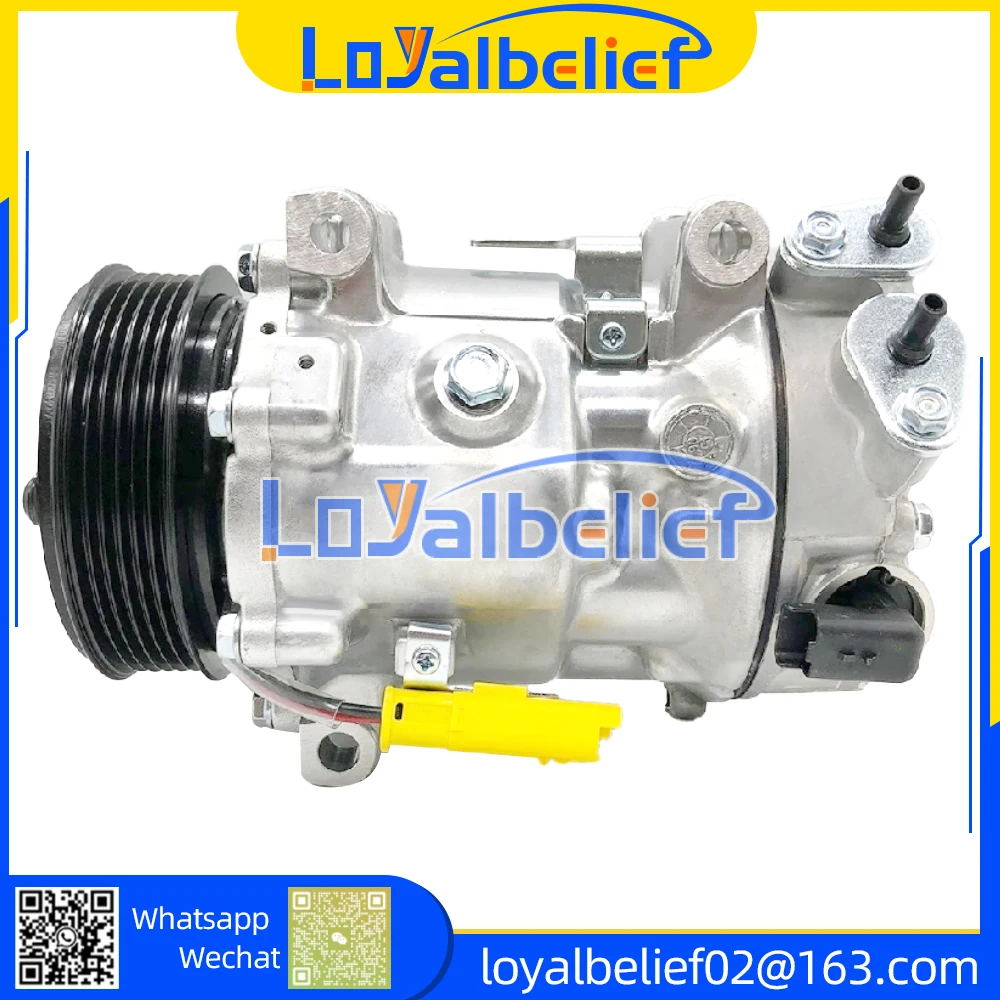 AC Conditioner Compressor For PEUGEOT 5008 3008 508 407 308 CITROEN C5 DS4 SD7C16 6453ZS 6453ZT 9684141780 9671451380 648756