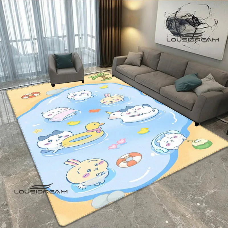 3D Cute C-Chiikawas Printed carpet Non -slip carpet Yoga mat door mat photography props kitchen mat area rug birthday gift