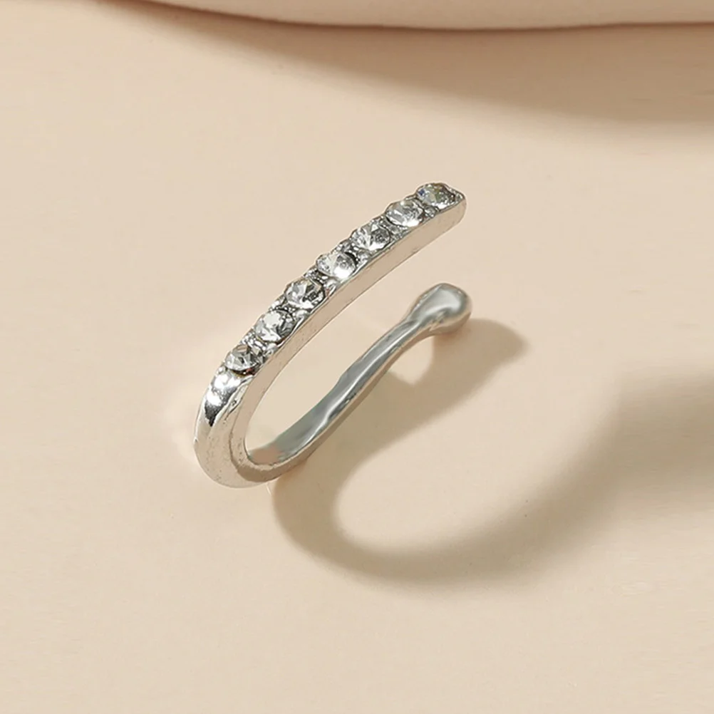 

3Pcs Fashion Nasal Rings No Rust Durable Design Elegant Nose Ornament for Men Women Alloy Nose Rings Nasal Jewelries Set