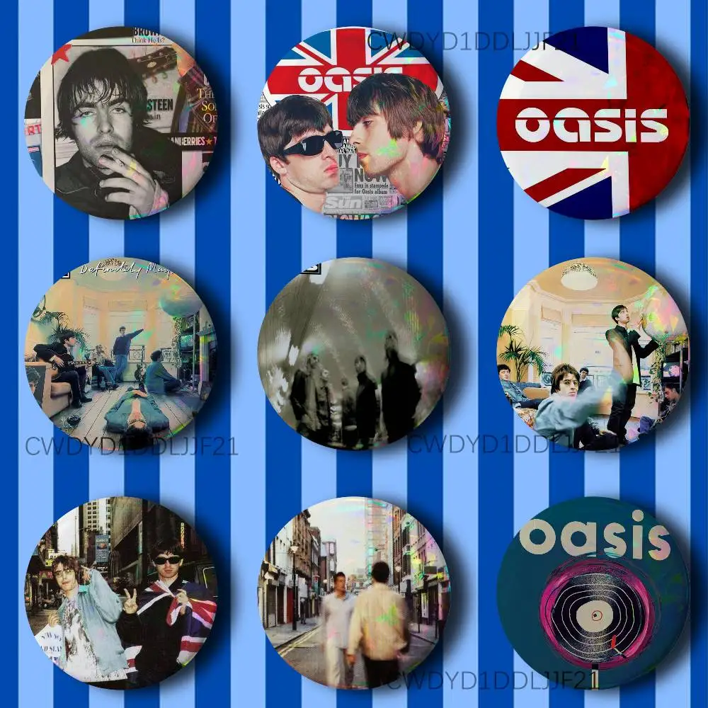 

O-Oasis Morning Glory Vintage Anime Brooch Creative Badge for Hat Bag Decoration Fans Collect Gifts