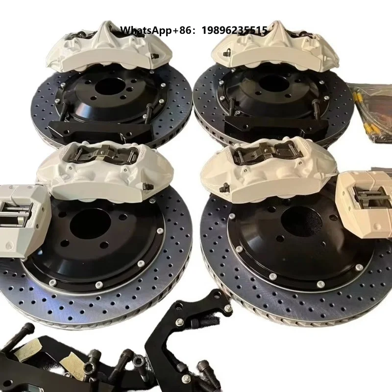 For Electronic Brake 21 Inch Wheel Caliper Kit 10n Ten Piston 380 Front 6 Rear 4 Car Brake System Car Brake Kit