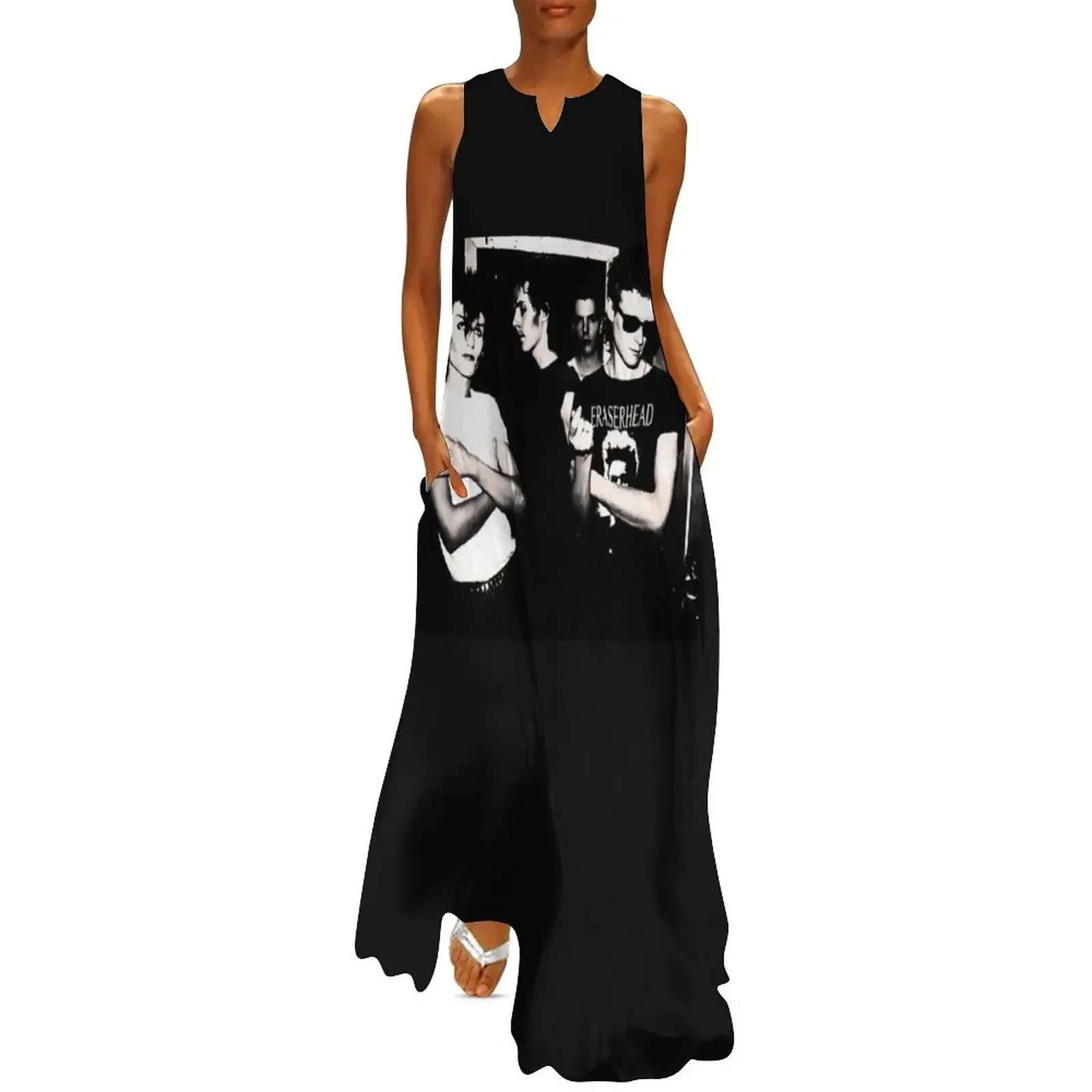 

Bauhaus Band Photo Long Dress Summer women's clothing party dress women elegant luxury women's evening dresses 2025 Dress