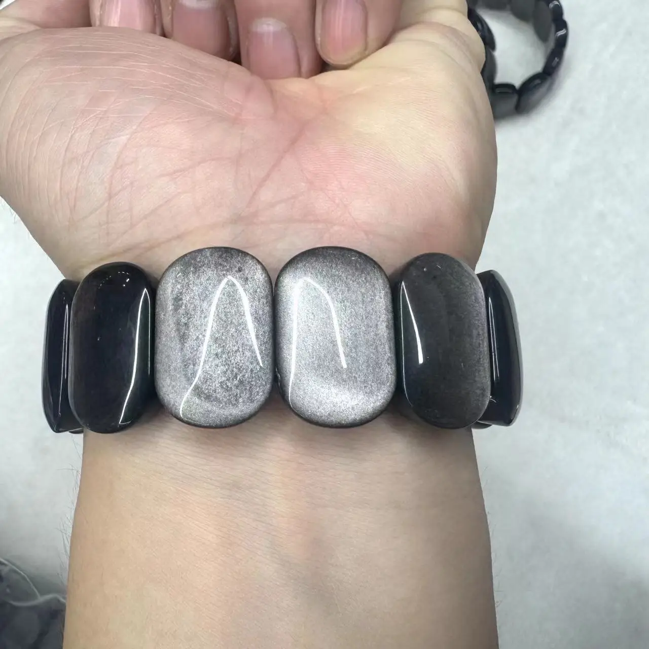pulseira-de-contas-de-obsidiana-prateada-natural-joia-de-pedra-natural-para-mulheres-para-presente-atacado