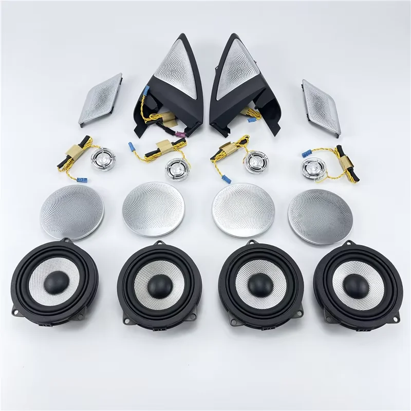 

Luminous Speaker 11 Color LED Covers for BMW G01 G02 X3 X4 Hi-Fi Audio Upgrade with Ambient Lights tweeter midrange woofer Horn
