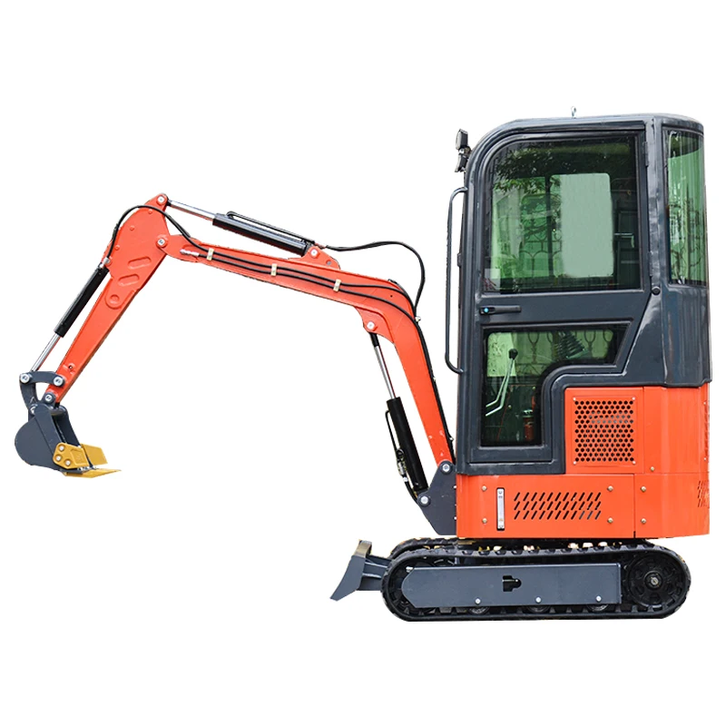 RLD-1.8 Ton Excavator Mini Excavator 1 Ton Crawler Digger Suitable For Farm Gardening Work Agricultural Machinery Customized