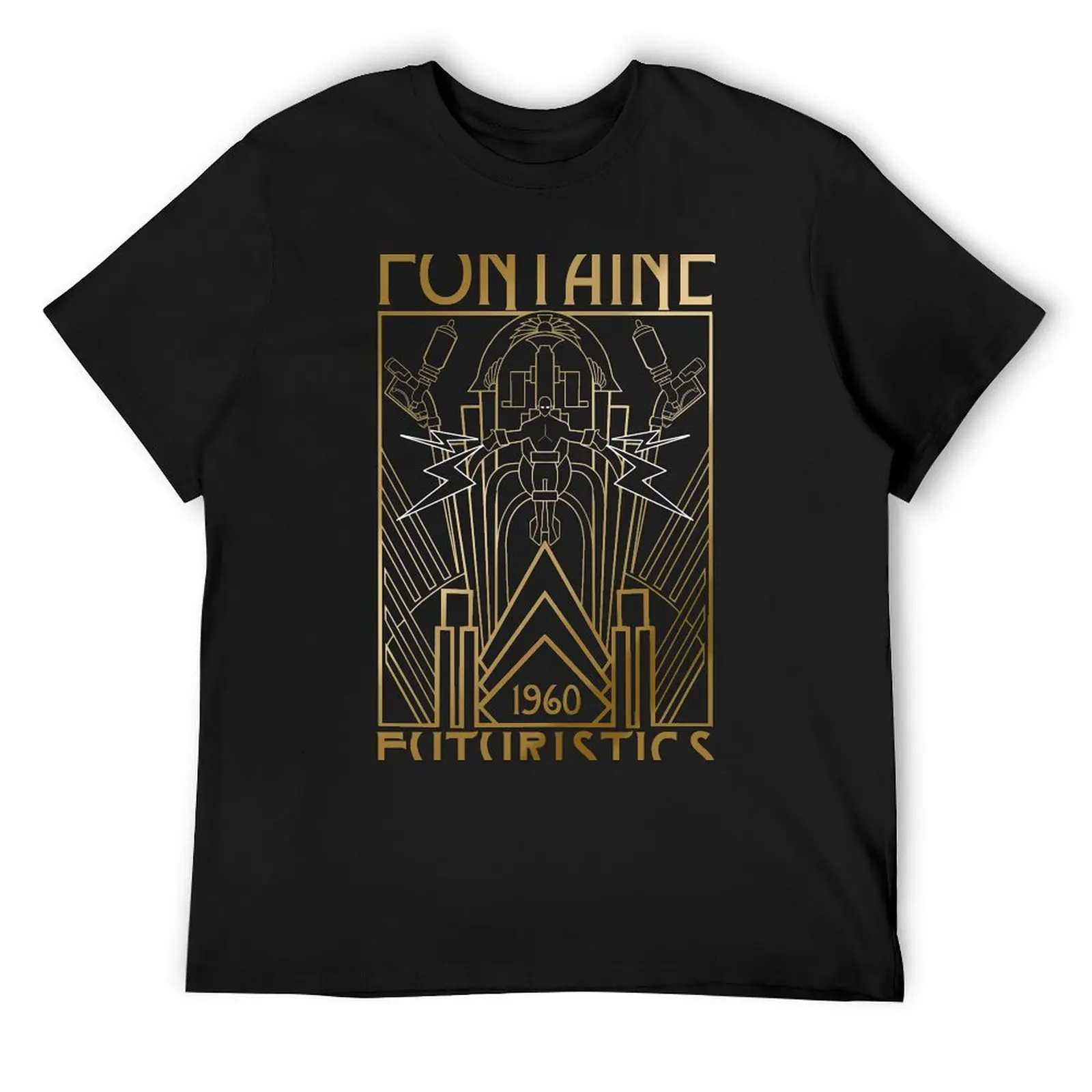 Fontaine Futuristics T-Shirt quick drying quick-drying mens clothing