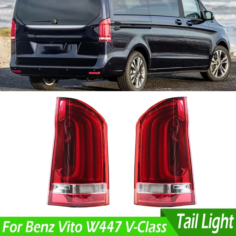 A4478200064 LED Car Tail Light Brake Lamp Turn Signal Light Tail Lamp Assembly For Benz Vito W447 V-Class V220D V250 2014-2020