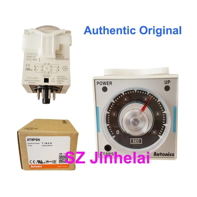 Authentic Original AUTONICS Time Relay AT8PSN AT8PSN-2 AT8SDN AT8PMN AT8PMN-2