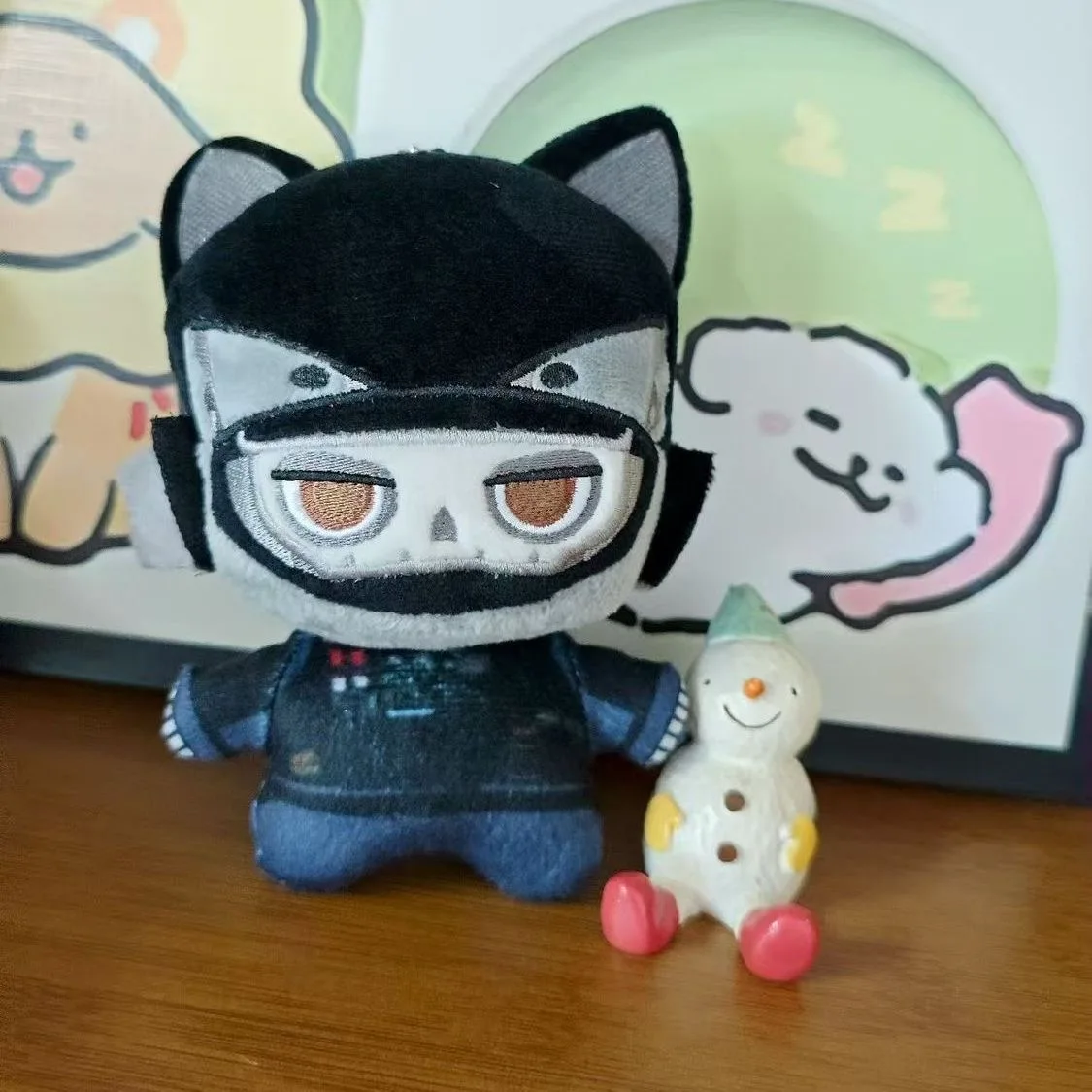 2025 Nueva muñeca de algodón Call of Duty Cosplay Ghost de 10 cm