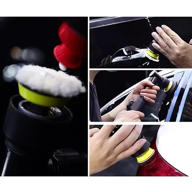 Durable Cordless Car Detail Polisher Buffer, Lithium Battery, Efficient Cleaning Tool Kit, Waxing & Fine Polishing for Auto Beau view 4