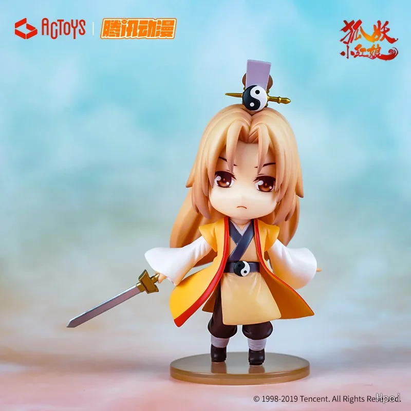 ACTOYS Original Fox Demon Little Red Mother Series Box Egg - Tushan Honghong Q-Version Humanoid Toy Handmade Model Ornament Gift