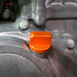 Motocycle For DUKE 125/200/390 RC 125/200/390 Motorbike Accessories Aluminum Engine Magnetic Oil Drain Plug Cap Cover Screws