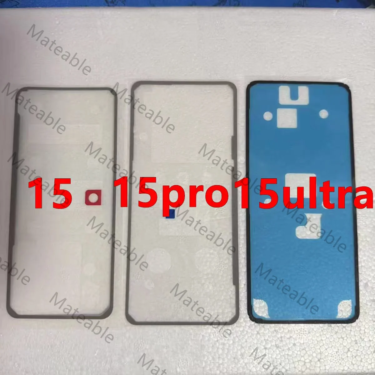 17Pro 15Pro 15Ultra For Xiaomi Mi 17 Pro Max 15 Ultra Back Battery Cover Adhesive Sticker Rear Housing Sticker Tape