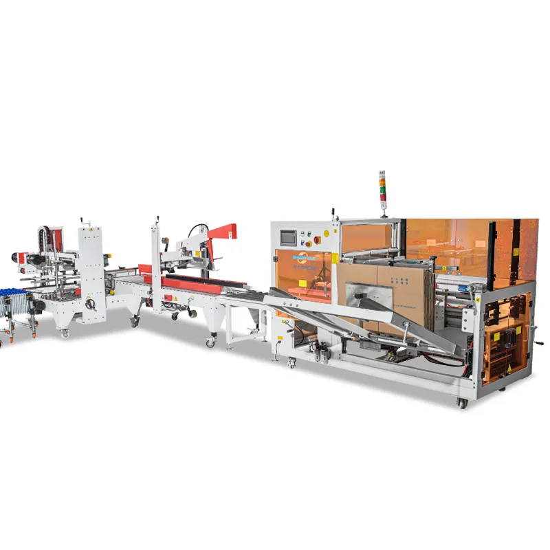 

Automatic high-speed horizontal vertical unpacking and folding machine, I-shaped sealing machine