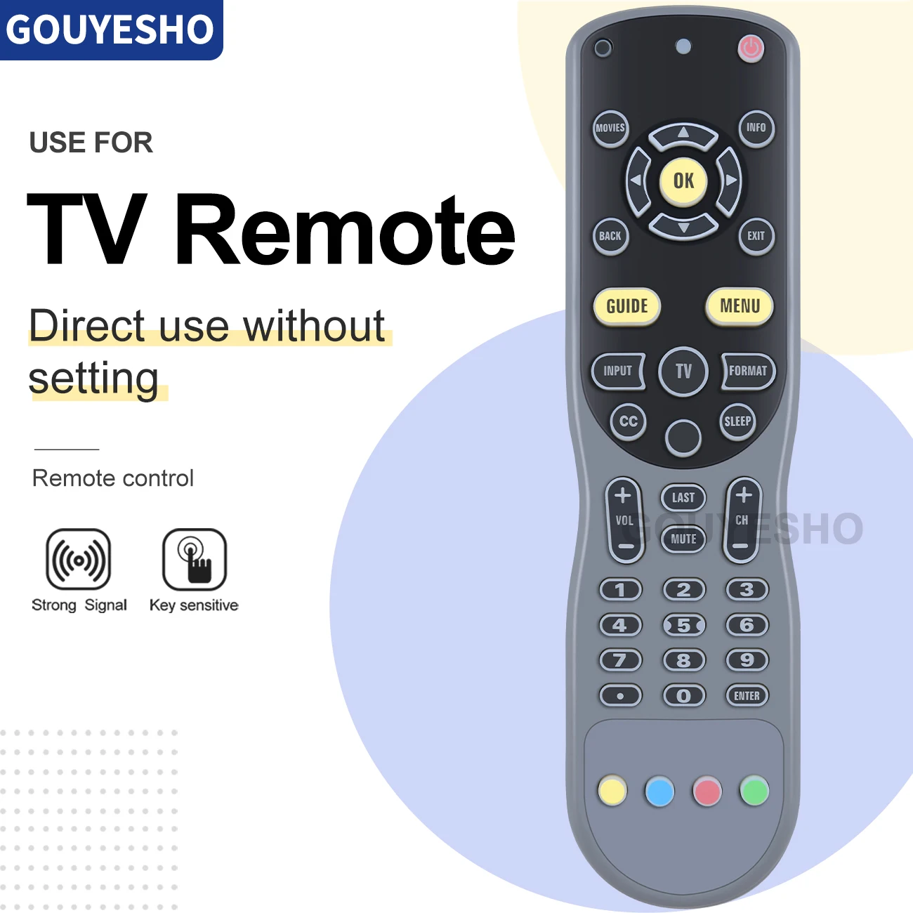 

New Universal Remote Control for Marriott Hotels Enseo URC67200BC1-028-R 67200BA0-028