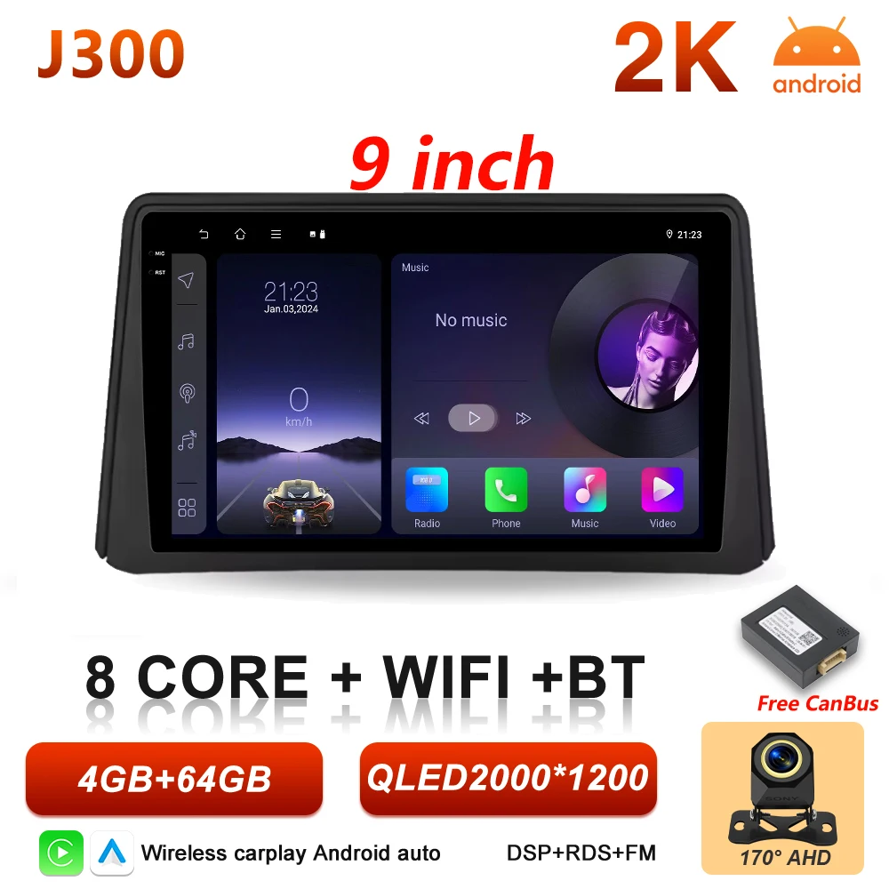 Autostereo Android 16 Radio voor Opel Mokka Vauxhall Mokka 2012 2013 2014 2015 2016 Carplay Video Multimedia Speler BT Head Unit