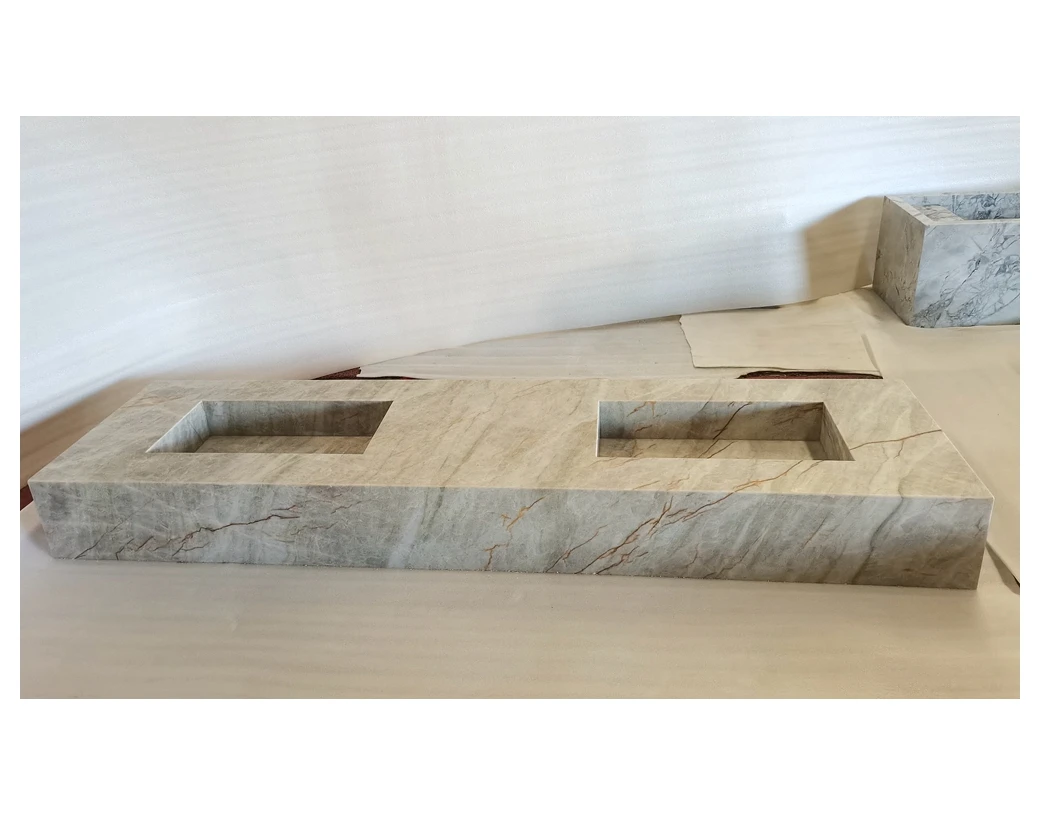 Modern Natural Stone Washing Clothes Ultra White Marble Laundry Sink at Reasonable Prices