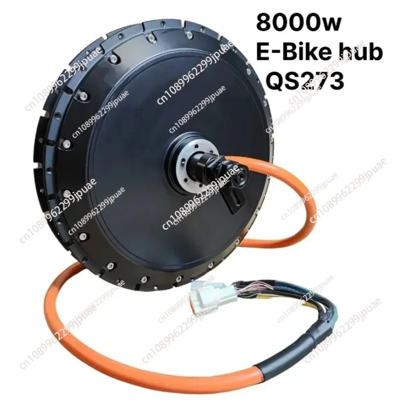 QS273 40H V3 4000W 8000W Electric Motorcycle Hub Motor 152mm Drop-Outs