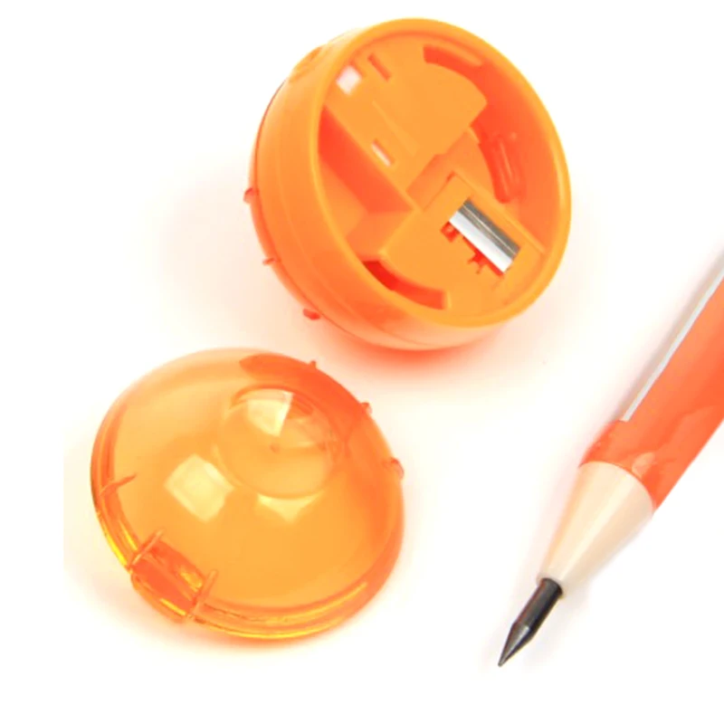 1Pcs Double-Hole Pencil Sharpener (Thick Shape And Thin Shape) 2.0 Core Lead Pencil Sharpener 2mm Spherical