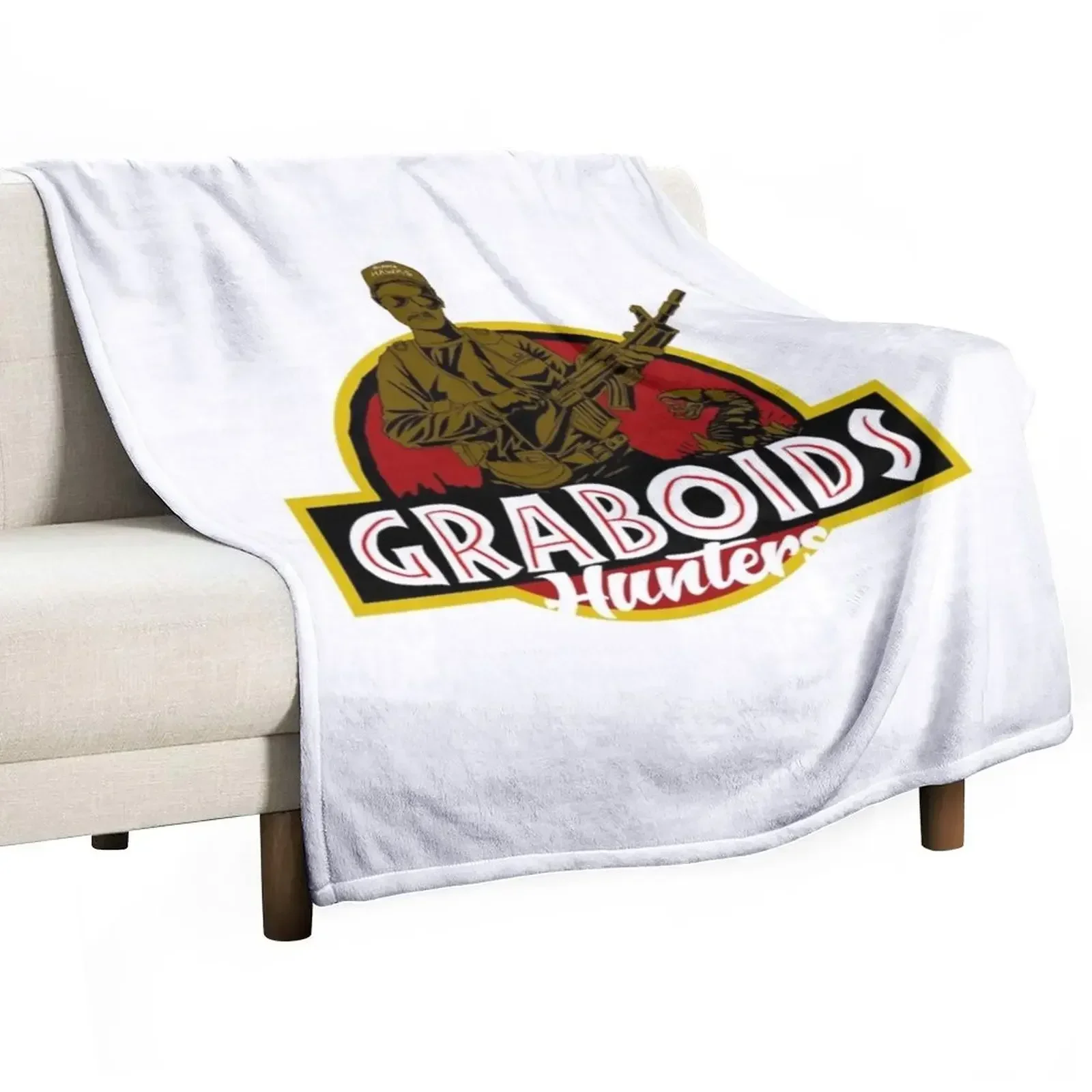 Tremors Graboids Hunters Classic T-Shirt Throw Blanket Giant Sofa decorative Large Blankets