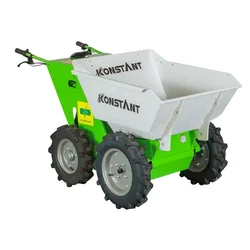 Zatwierdzony przez CE elektrycznie minidumper ogrodowy 4X4, udźwig 250 kg, taczka Mini wywrotka/dumper