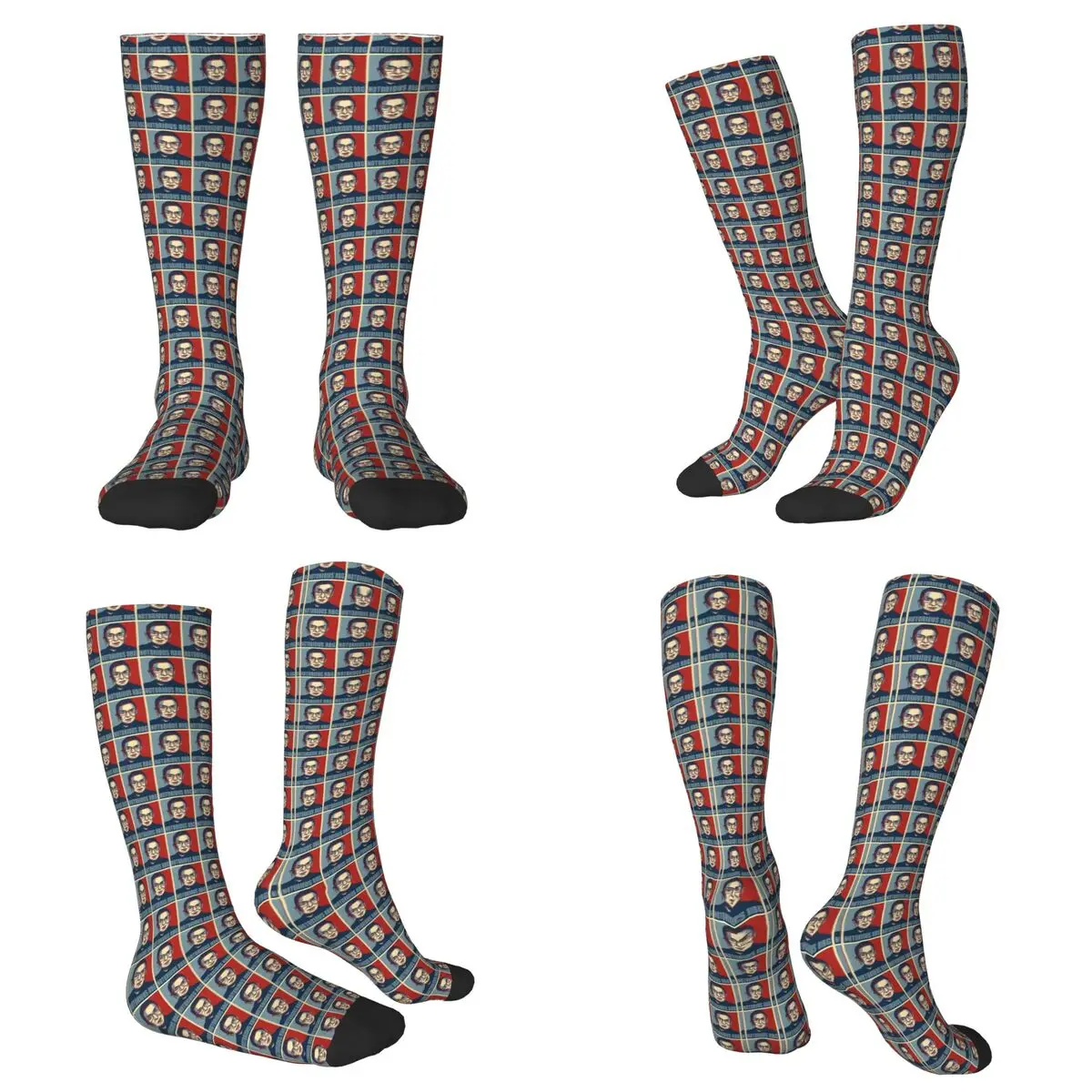 

All Seasons NOTORIOUS RBG Ruth Bader Ginsburg Socks Harajuku Crew Socks Fashion Stockings for Men Women