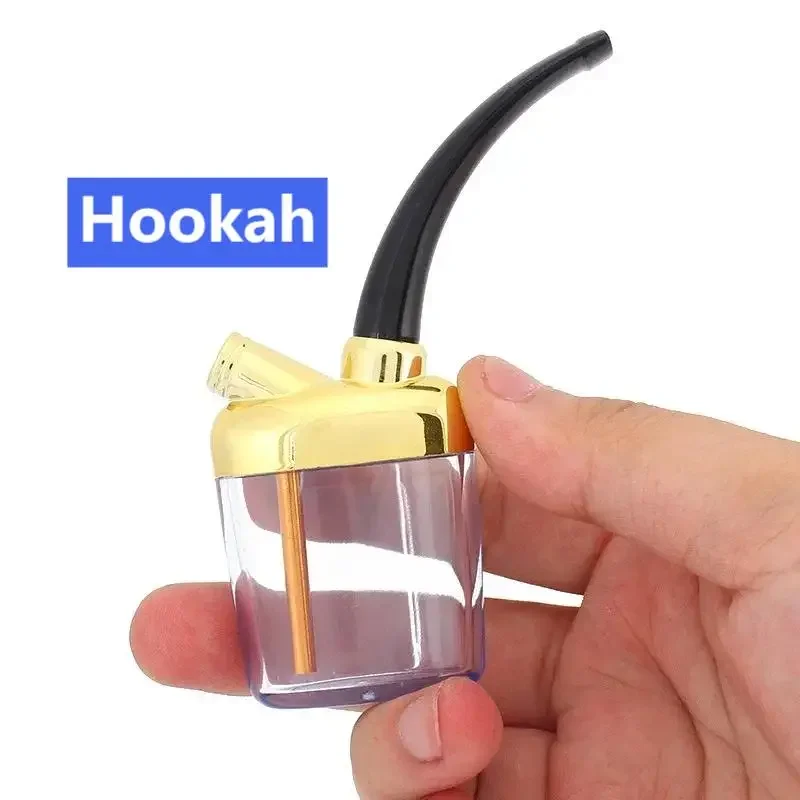 Sleek Electroplated Mini Hookah Filter - Reusable & Washable for Pure, Smooth Smoke