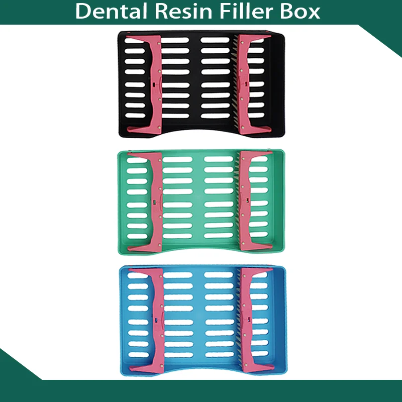 

1pc Dental Sterilization Box For Dental Resin Filler Aesthetic Restoration Kit Fit For LM Resin Knife Plastic Dresser