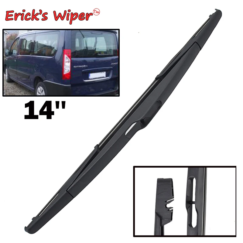 

Erick's стеклоочиститель 14 дюймов задний фонарь Berlingo 2008 - 2016 ветровое стекло задняя дверь Автомобильная щетка от дождя