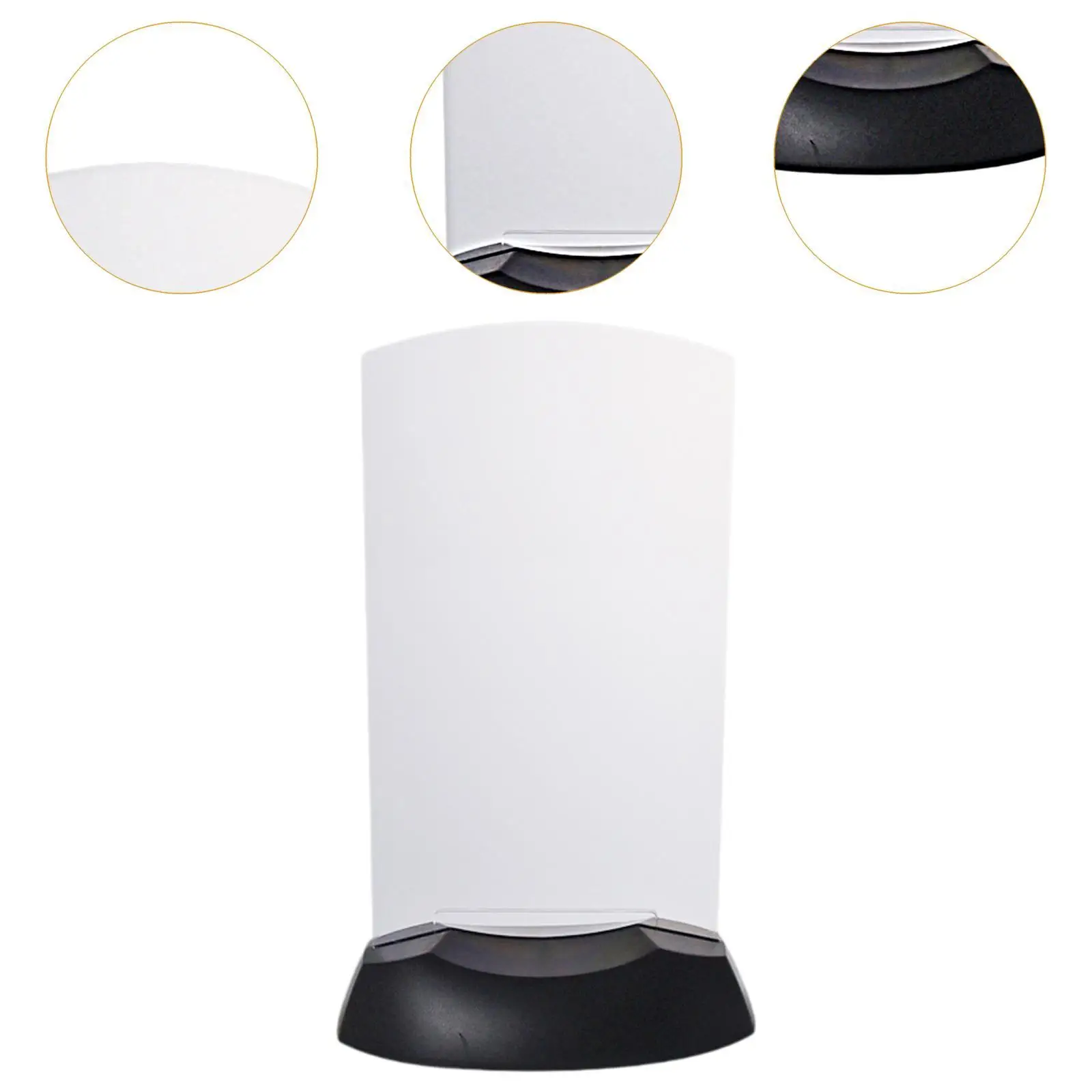 Luminous Menu Board with Colorful Lights Lightweight for Hotels 5.7x9.2inch