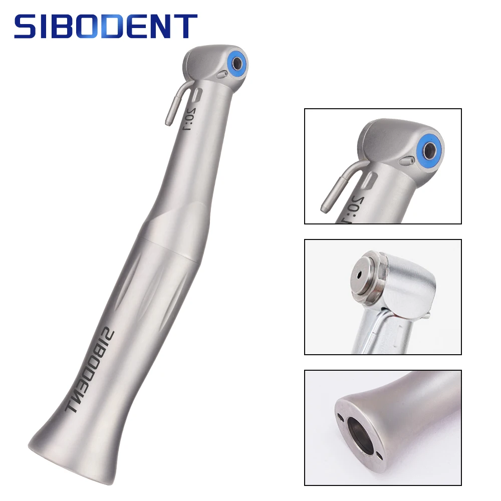 Dental 20:1 NSK Style S MAX SG 20 Contra Angle Slow Low Speed Handpiece Dental Implant Micromotor Fit to NSK W&H KAVO Bien Air