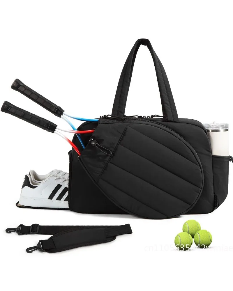 New Tennis Pick Racket Bag Fashionable and High-quality Sports Storage Bag Large Capacity Independent Shoe Compartment Handbag