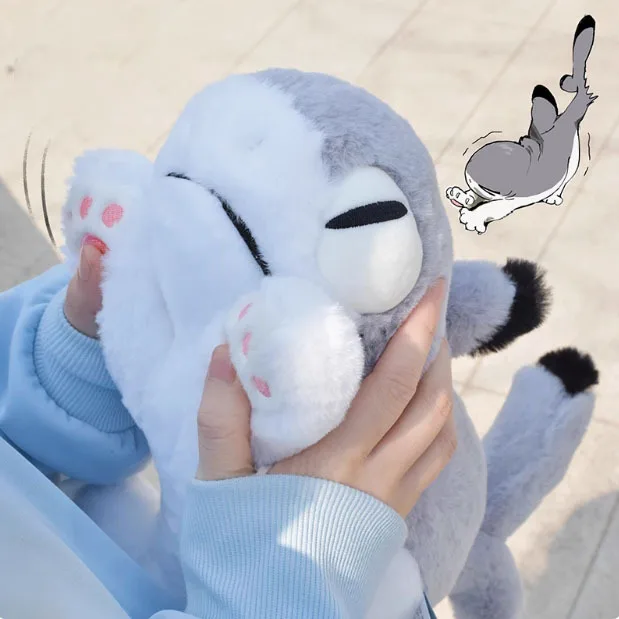

Genuine Sharkitty Plush Doll Cartoon Shark Cat Pillow Plush Toy Soft Sleeping Long Strip Doll Room Decoration Girl Birthday Gift