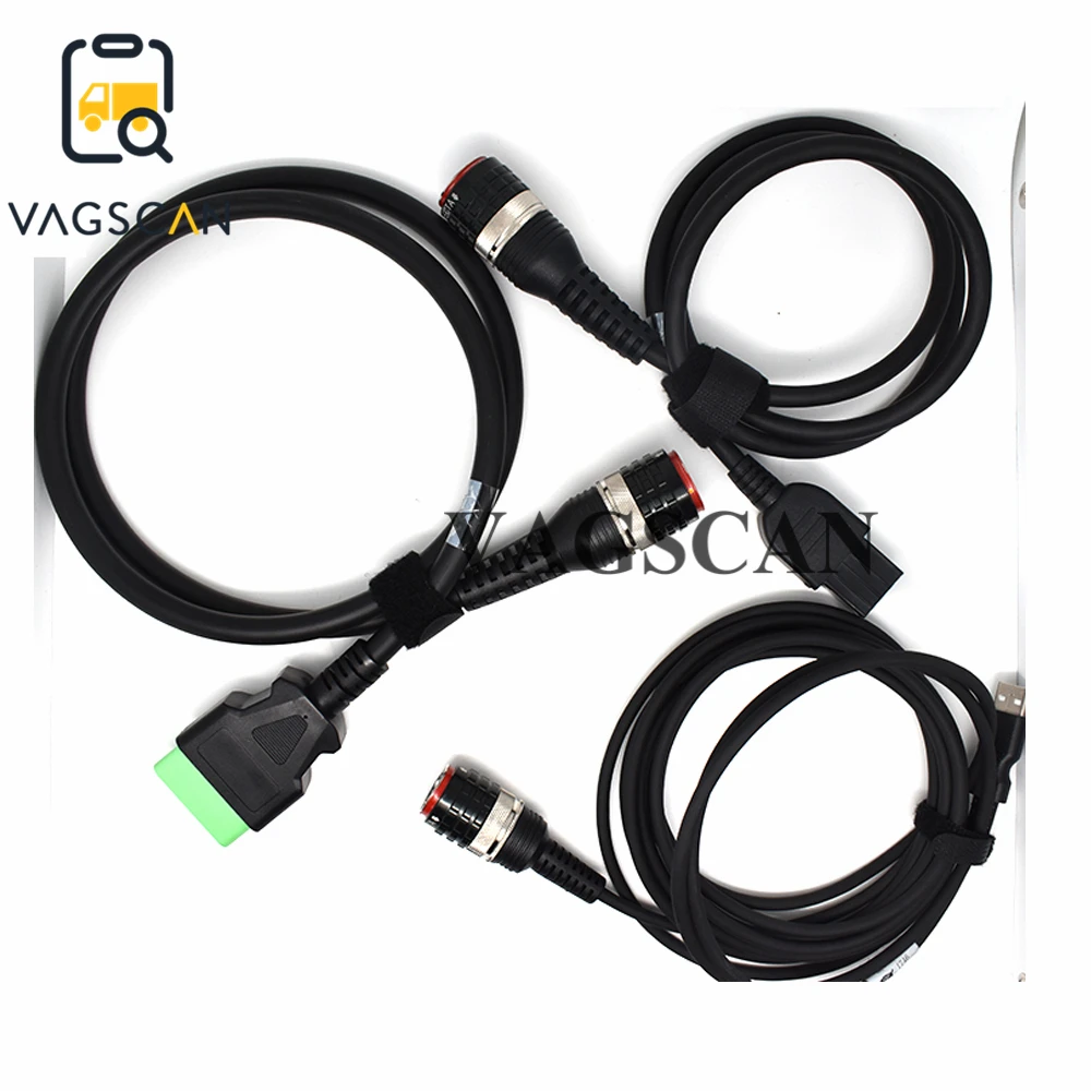 For Volvo 8 Pin 88890306+OBD2 OBDII 88890304+USB 88890305 Diagnostic Cable   VOCOM 88890300  2 II Adapter 88894000