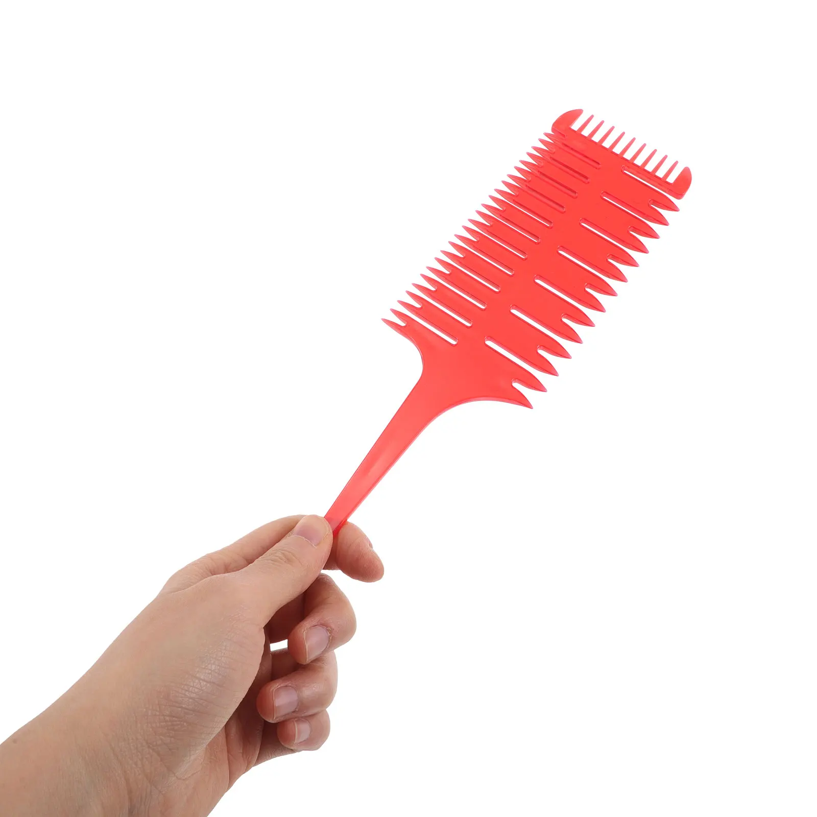 

2pcs Artistic Styling Comb Fishbone Tail Design For Hair Coloring Sectioning Highlighting Salon Dyeing Tool Detangling Precision